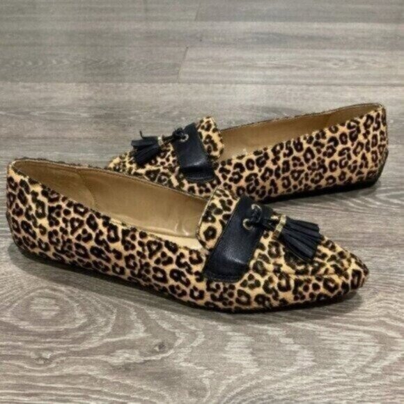 Talbots Shoes - New Talbots Leather Contemporary Tassel Office Contemporary Pointed Flats